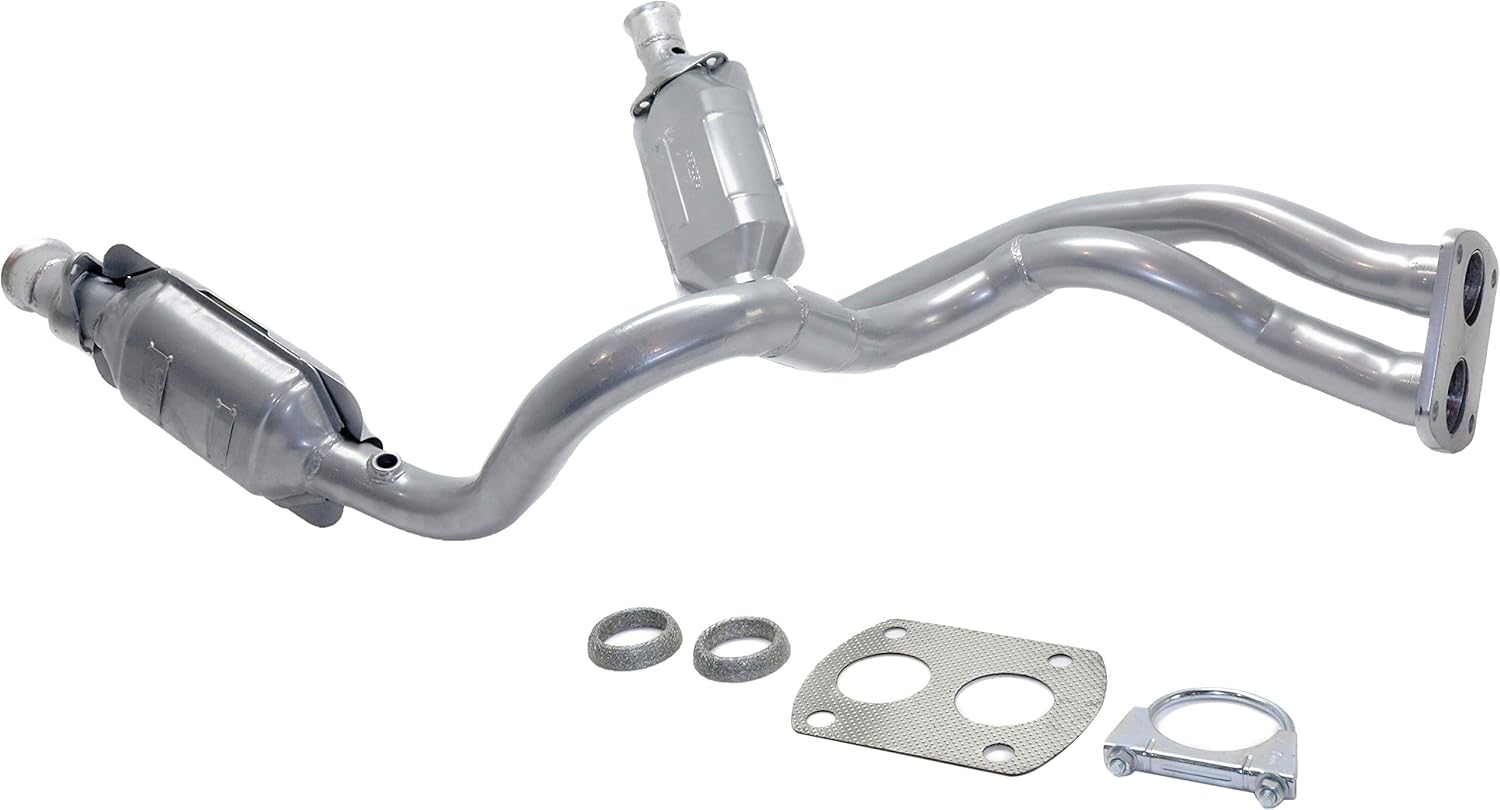 Evan Fischer Front Catalytic Converter 2005-2007 Ford F-250 Super Duty/F-350 Super Duty/F-450 Super Duty/F-550 Super Duty Y-Pipe Assembly