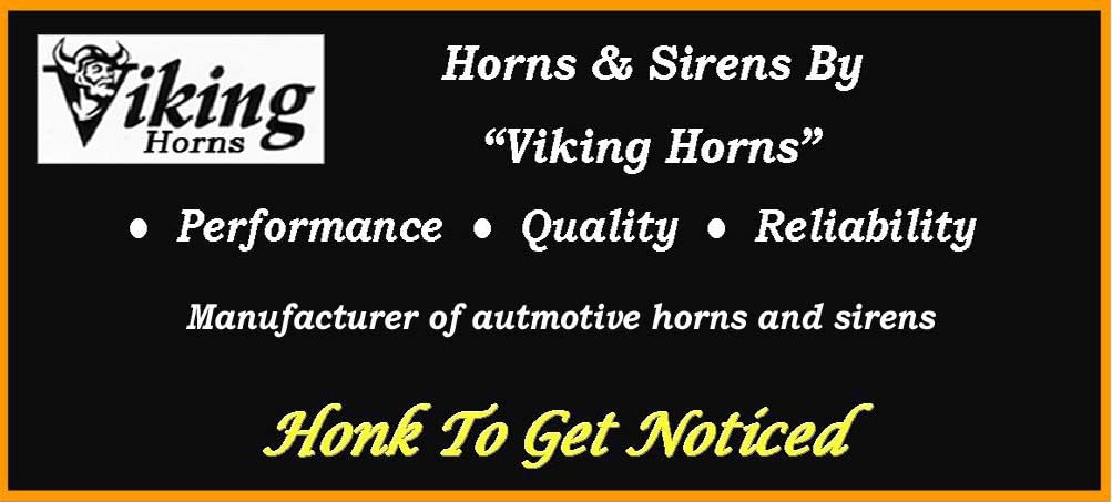 Viking Horns V101C-3/003A 4 Trumpet Train Air Horn Kit