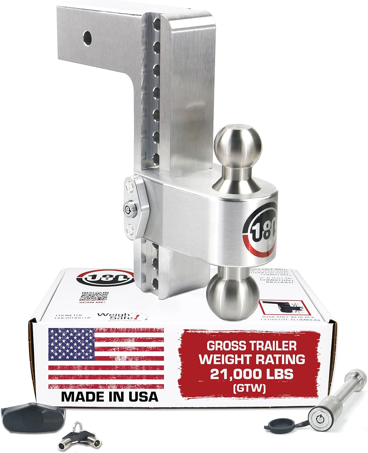 180 Hitch LTB6-3 Aluminum Adjustable 6