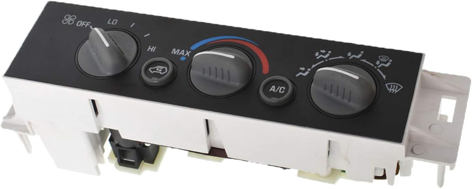 labwork AC Heater Control Panel w/o Rear Window Defogger 9378815 Replacement for Chevy GMC C2500 Pack of 2