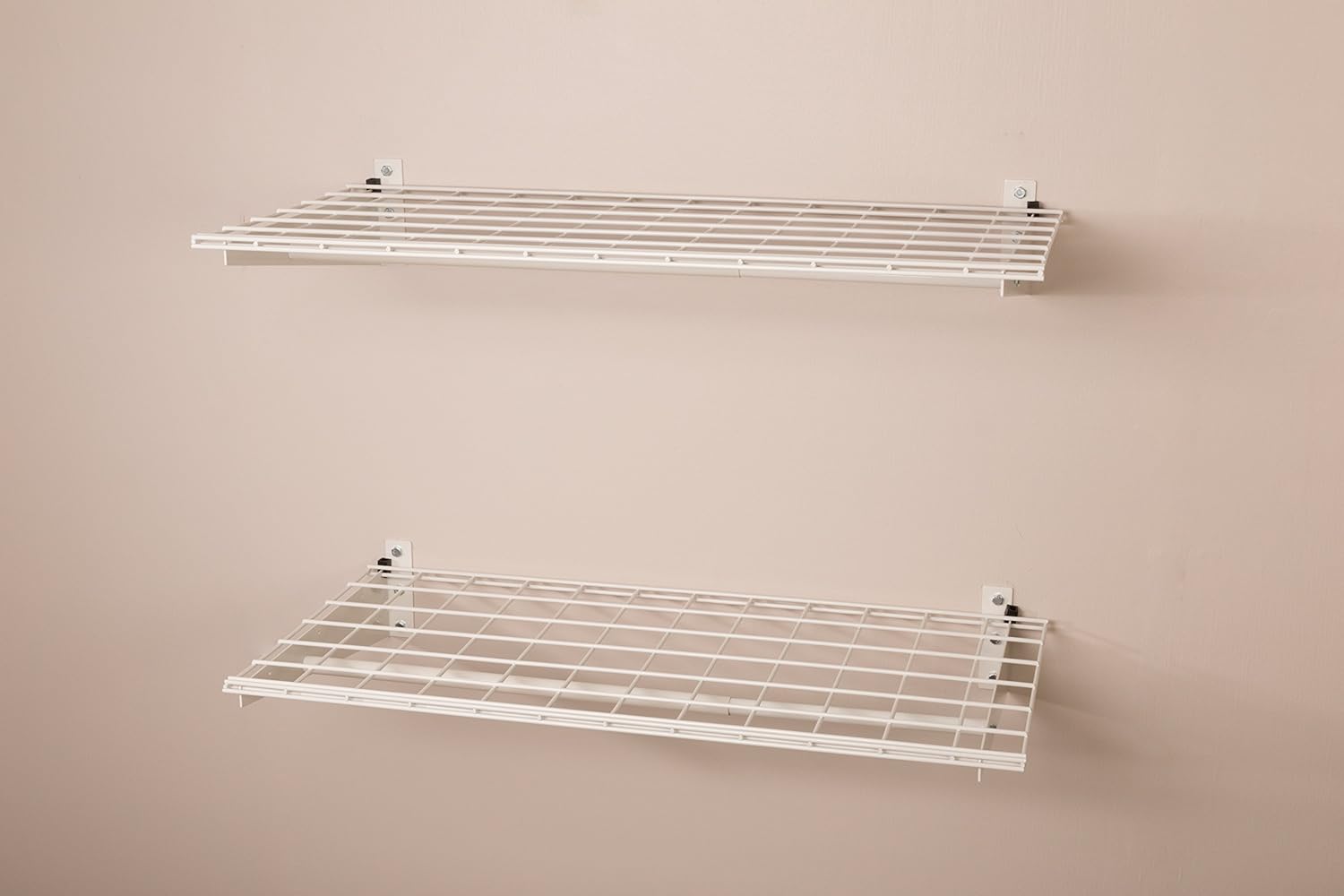 HyLoft 777 Wall Shelf with Hanging Rod, 36