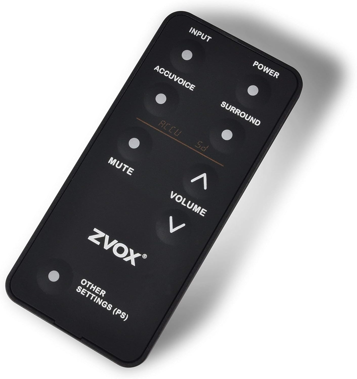 AccuVoice 201 Sound Bar TV Speaker by ZVOX with Two Levels of Voice Boost