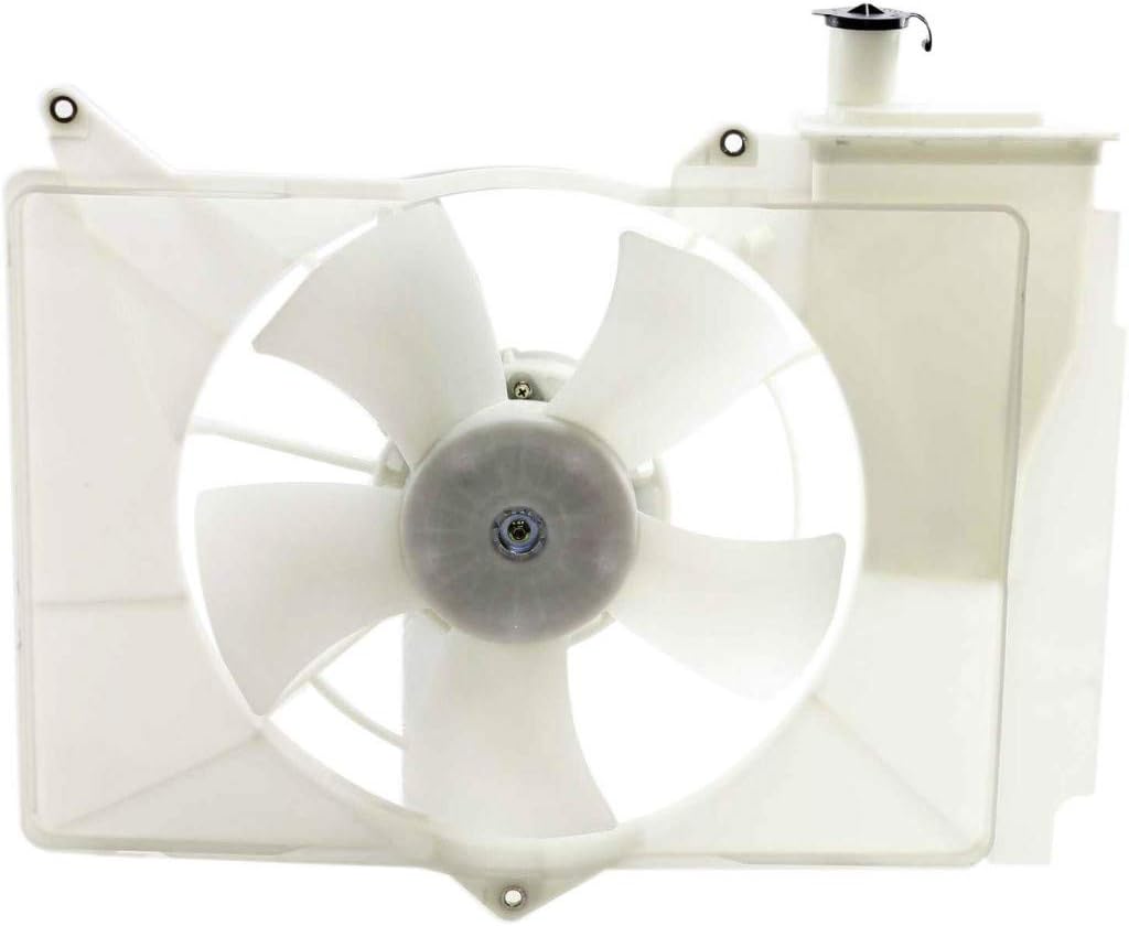 For Toyota Echo Cooling Fan Assembly for Radiator/A/C Condenser 2000 01 02 03 04 2005 For TO3115119 | 16363-0D110