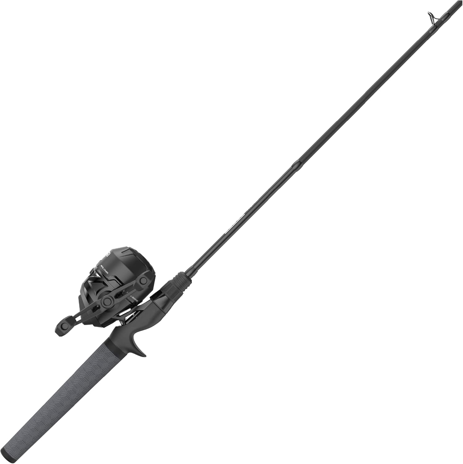 Zebco Roam Spincast Reel and Fishing Rod Combo, 6-Foot 2-Piece Fiberglass Fishing Pole with ComfortGrip Handle Pack of 2