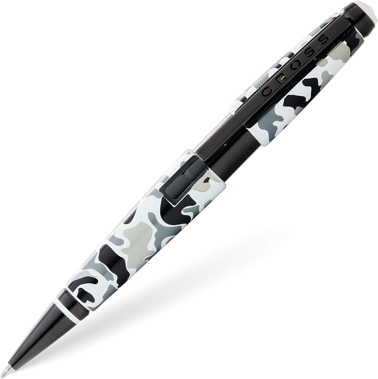 Cross Edge Matte Black Lacquer Gel Rollerball Pen Pack of 2