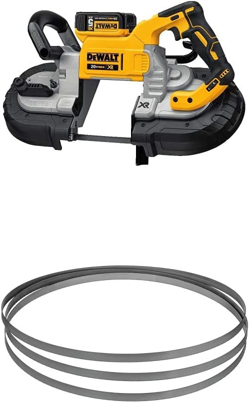 DEWALT 20V MAX* Portable Band Saw Kit, Deep Cut (DCS374P2)