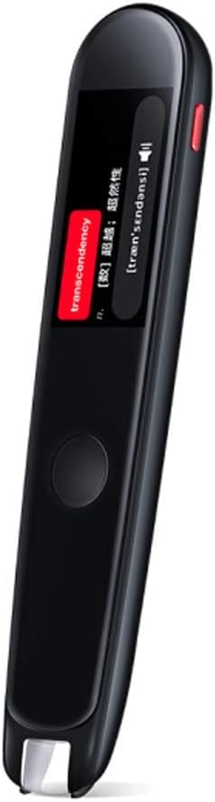 Exam Reader Pen | Dictionary Electronic Mobile Scanning Pen Translator | OCR Digital Exam Reader Pen Scanner (Pen 2 Pro (Chinese Interface), Black)