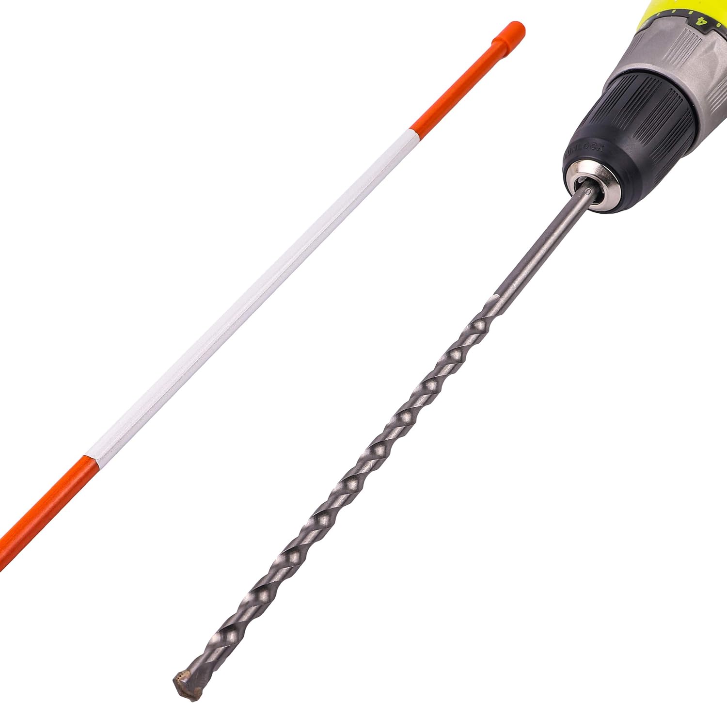 Polar Snow Products 100 PCS 48 Inch Driveway Markers 1/4 Inch Dia - with 12