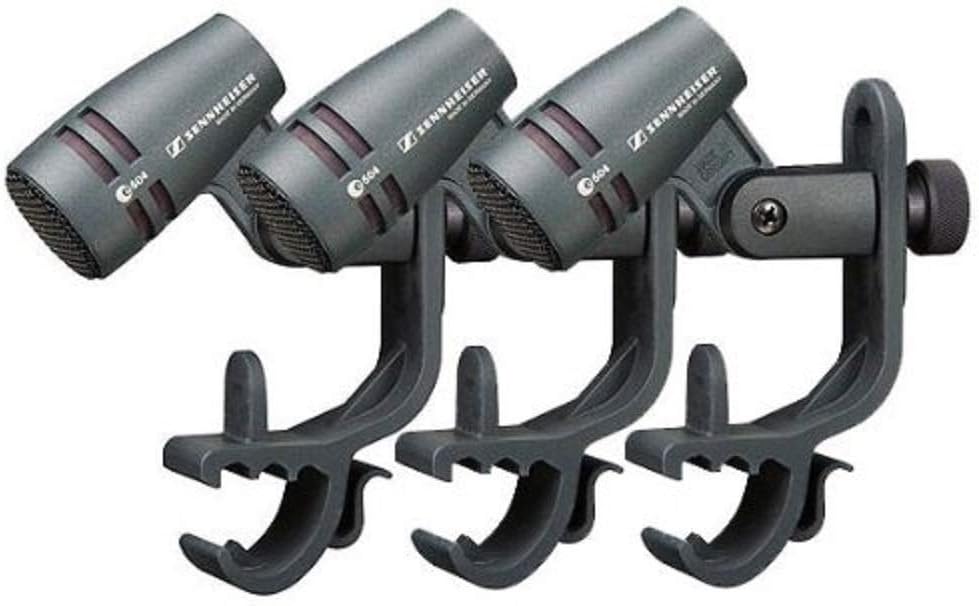Sennheiser Pro Audio E604 Dynamic Cardioid Instrument Microphone Kit, 3-Pack