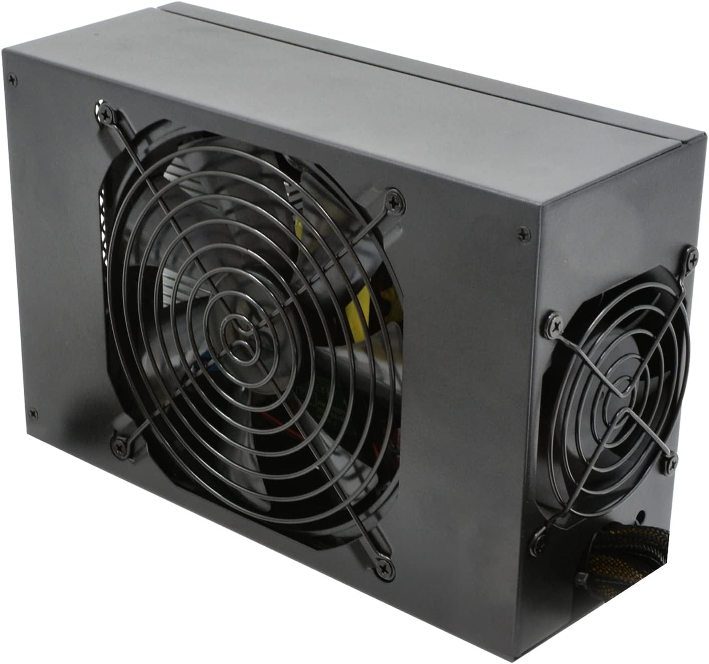 2800W ATX Long-line Mining Power Supply for 8 GPU Ethereum Miner Rig, 180-240V Mining Case PSU