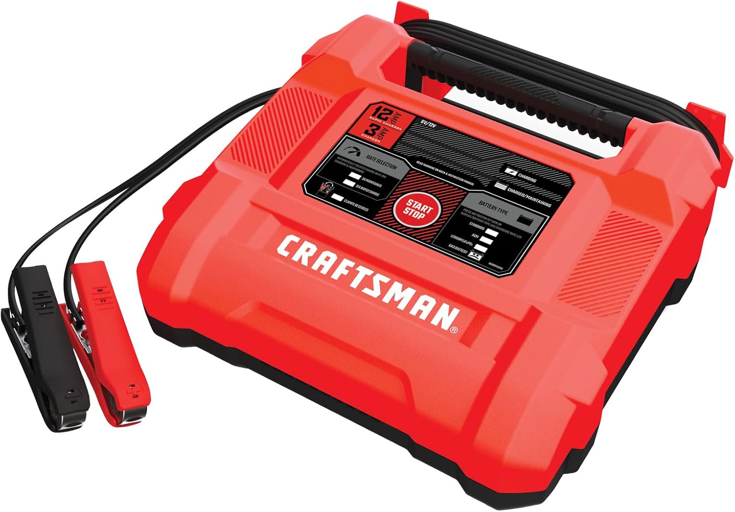 CRAFTSMAN CMXCESM258 12A Automotive Battery Charger Pack of 2