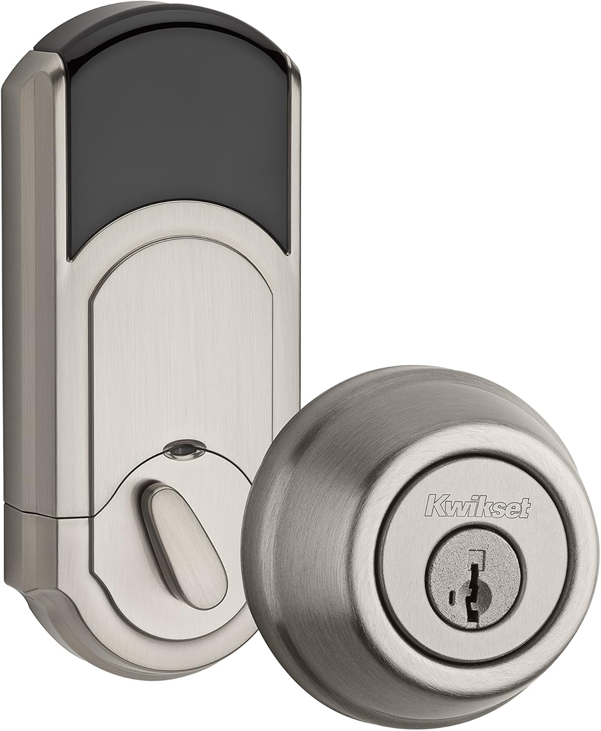 Kwikset 99100-062 910 S TRL ZW 15 SMT Deadbolt, Satin Nickel