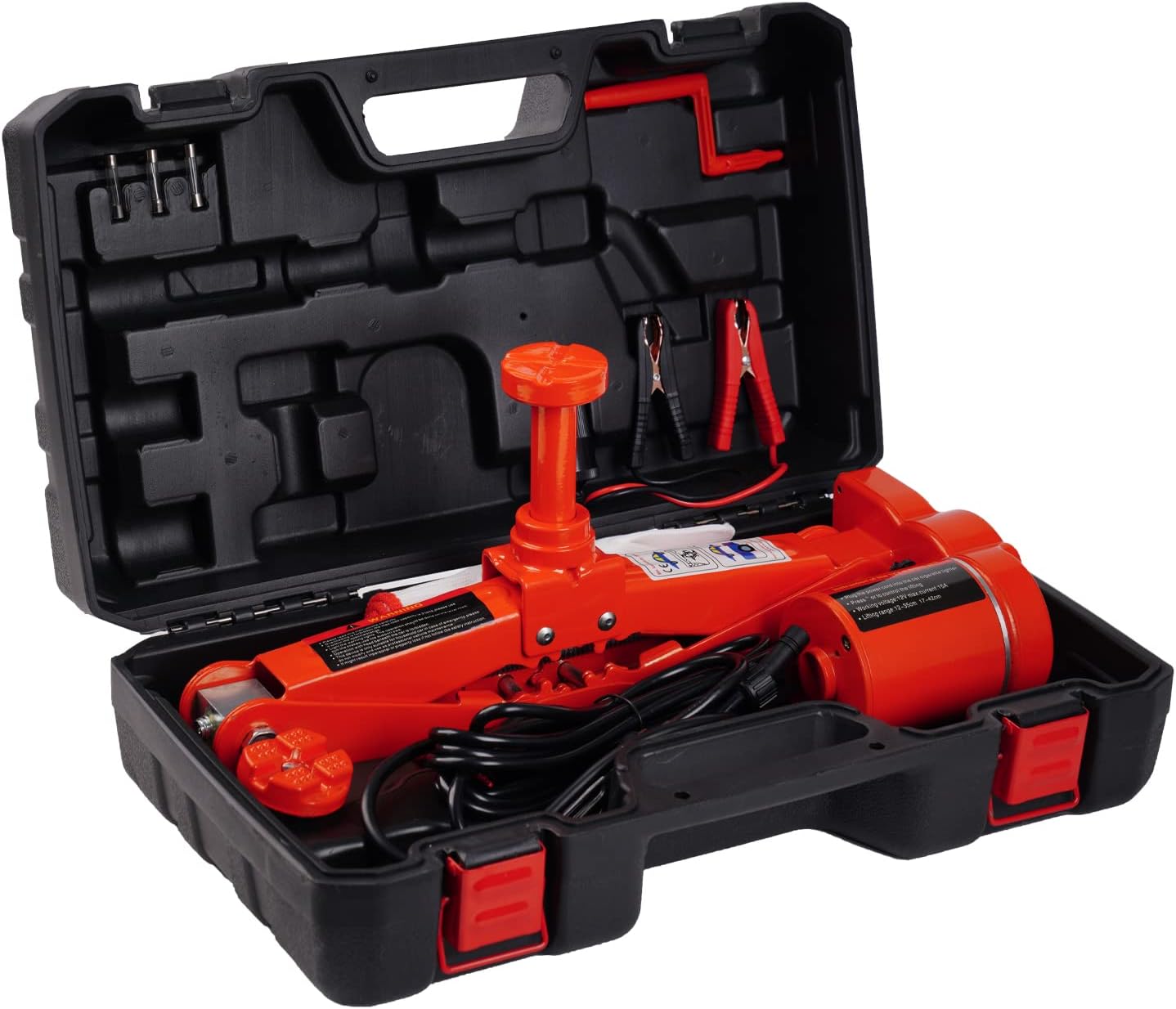 STANDTALL Electric Car Jack 3 Ton All-in-one Automatic 12V Car Scissor Jack for Car Tire Change Replacement Pack of 2