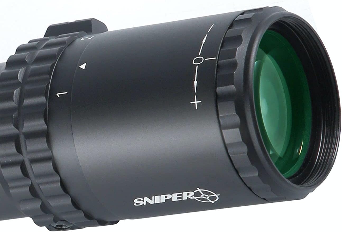 Sniper VT 1-6X28 FFP First Focal Plane (FFP) CQB Scope 35mm Tube ED Optics System with Red/Green Illuminated Reticle Fit .223 5.56