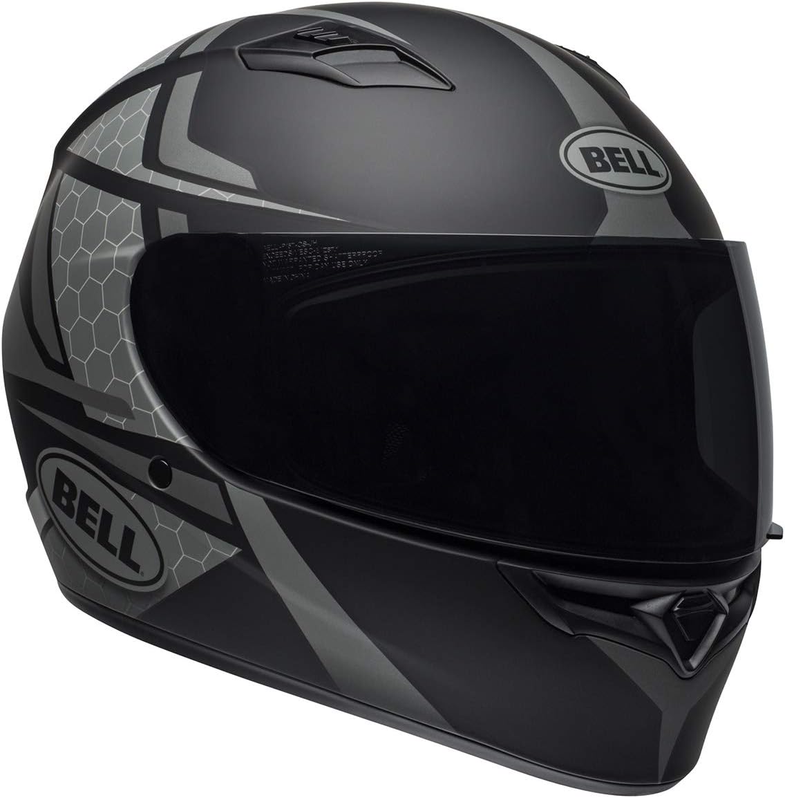 Bell Qualifier Street Helmet (Flare Matte Black/Gray - Small)