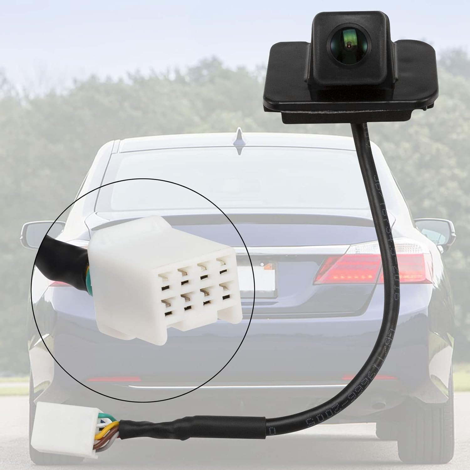 39530-T2A-A31 Rear View Backup Parking Camera Fits 2014 2015 Honda Accord Sedan EX-L, 2016 2017 Accord Sedan 39530-T2A-A21 590-440 Pack of 2