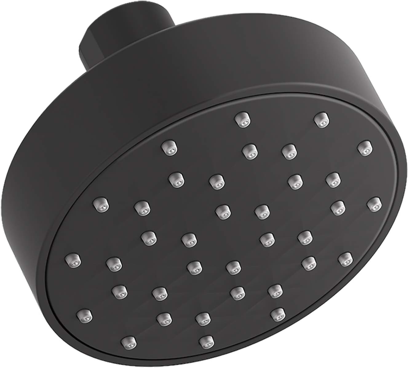 KOHLER K-72416-BL Awaken Showerhead, Matte Black Pack of 2