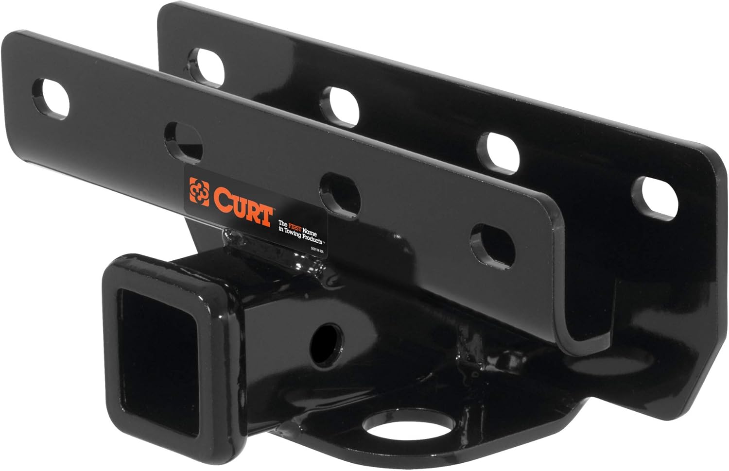 CURT 13432 Class 3 Trailer Hitch, 2-Inch Receiver, Fits Select Jeep Wrangler JK , Black