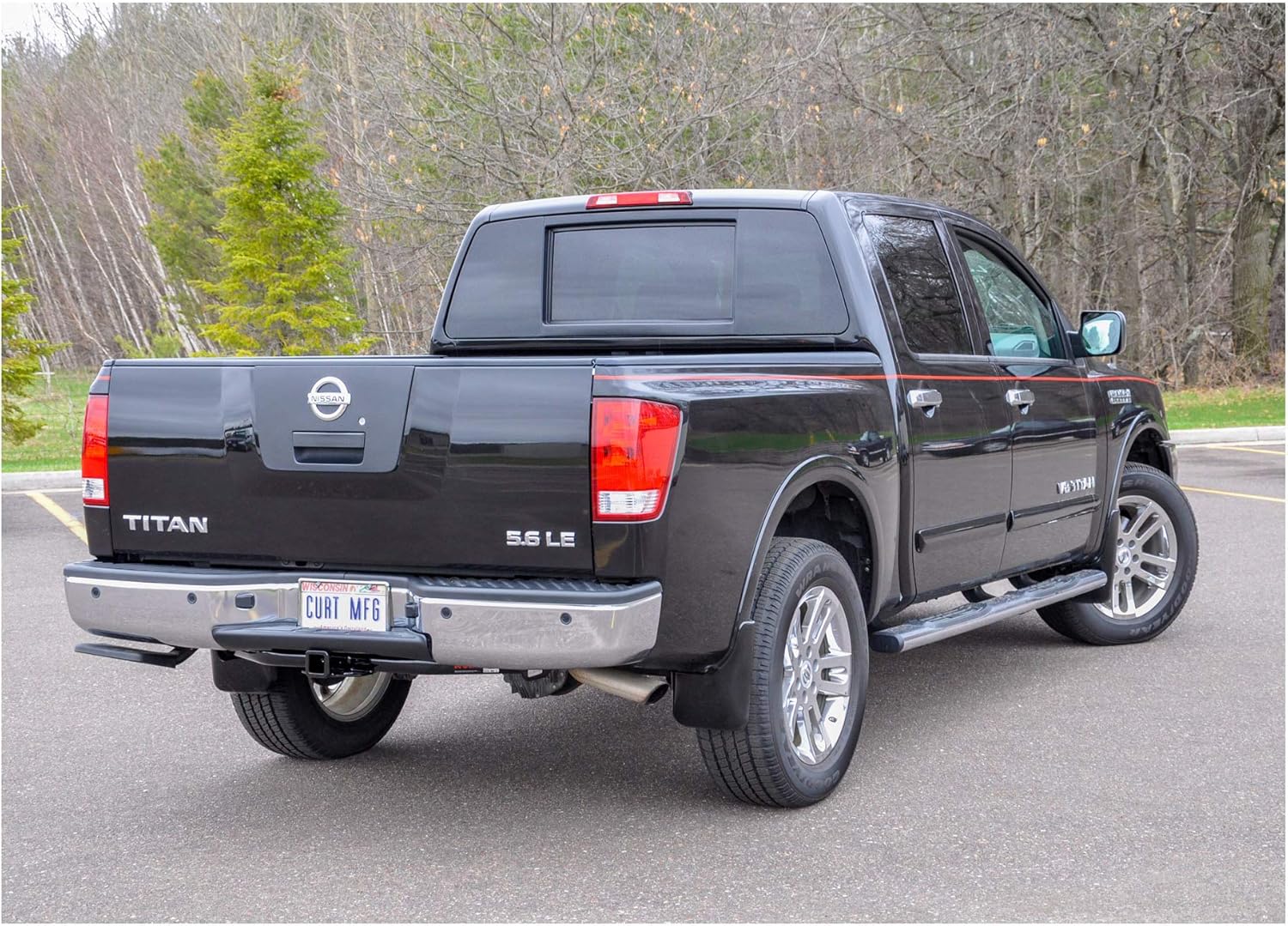 CURT 13199 Class 3 Trailer Hitch, 2-Inch Receiver, Fits Select Nissan Titan