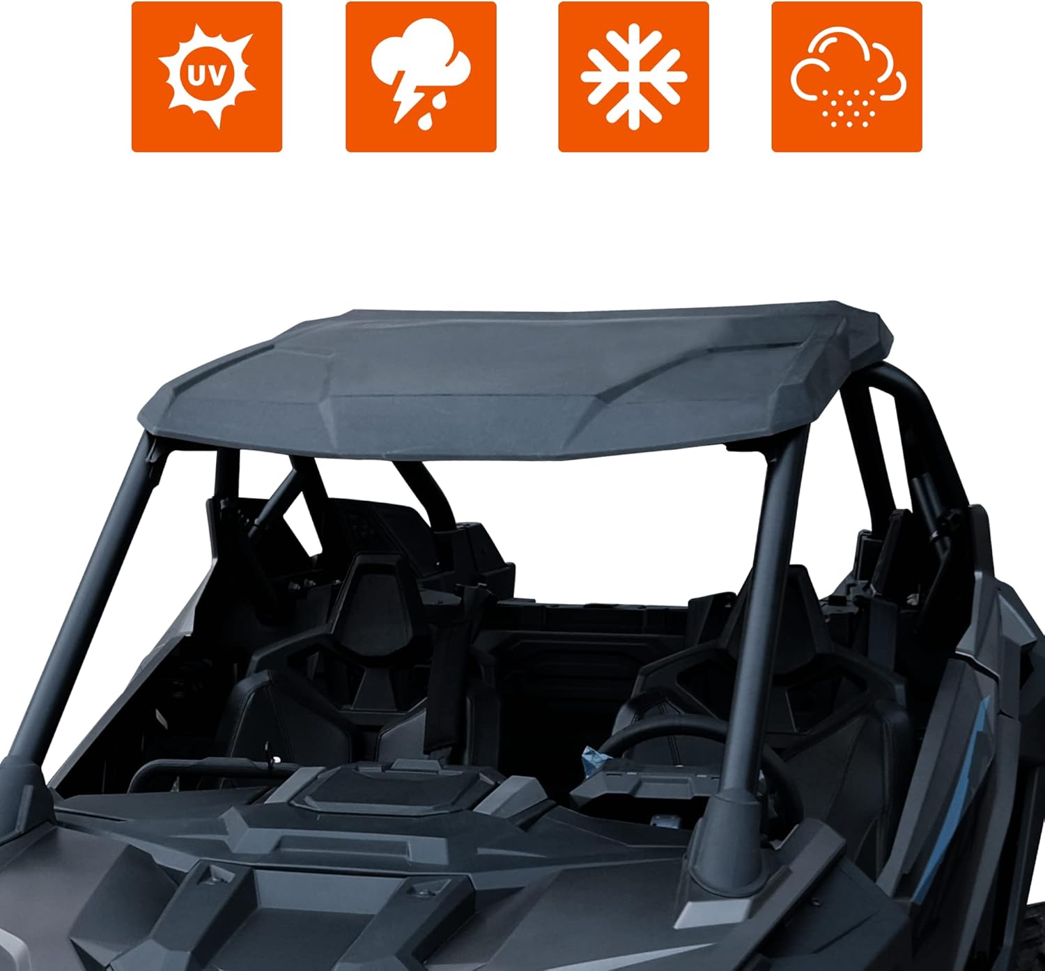 RZR ATV UTV Polypropylene Hard Roof Compatible with 2020 2021 2022 Polaris RZR PRO XP/Premium/Ultimate [Replace for Part # 2883928]