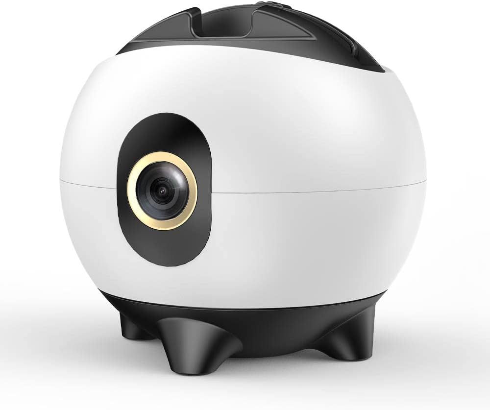 Auto Face Tracking Tripod, Smart 360° Rotation Tracking Phone Holder Tripod Selfie Stick , (No App Required) for Streaming Video Recording and Live Streaming, with Type-c Charging Cable. Pack of 2