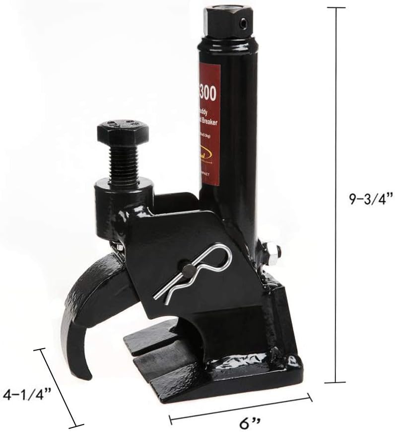 BESTOOL Manual Tire Bead Breaker Adjustable Hammer Tires Changer for ATV Tire Operation, Come with Crowbar