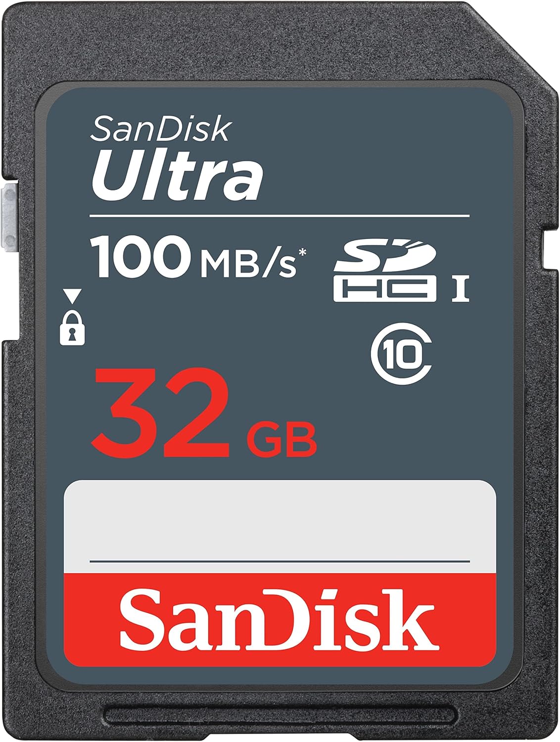 SanDisk 32GB Ultra SD Memory Card (10 Pack) SDHC UHS-I Card 100 MB/s Class 10 (SDSDUNR-032G-GN3IN) Bundle with (1) Everything But Stromboli Microfiber Cloth & SD/Micro Card Reader Pack of 2