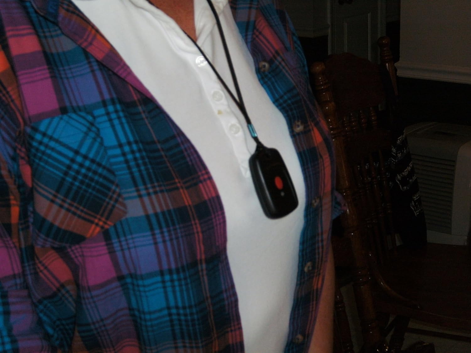 No Monthly Fees Medical Alert System - Elderly - Senior - Personal Panic Button Dialing Telephone System