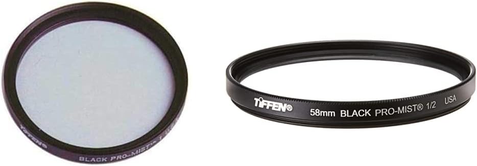 Tiffen 49BPM1 49mm Black Pro-Mist 1 Diffusion Camera Filter Pack of 2