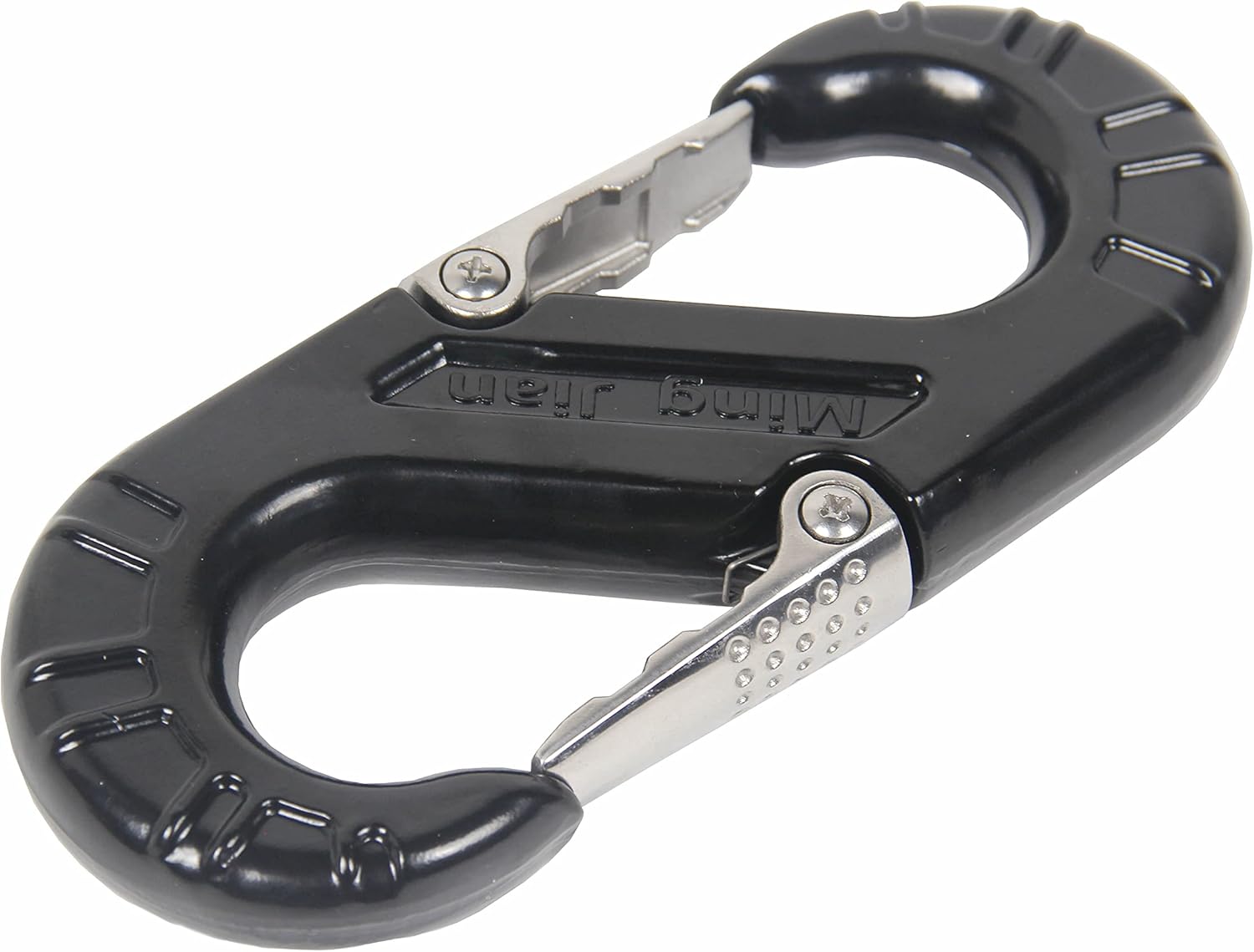 Keazet S-Shape Integrated Forging Shackles, Off Road Shackles for Rescue, Strength = 57000 lbs (Green) Pack of 2