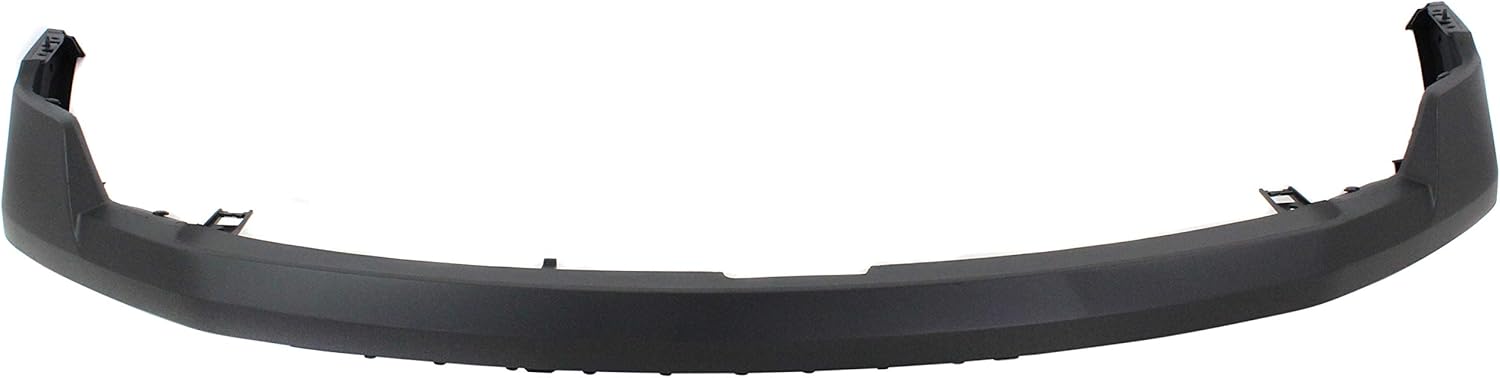 Evan-Fischer Front Bumper Cover Compatible with 2009-2014 Ford F-150 Textured All Cab Types XL Model