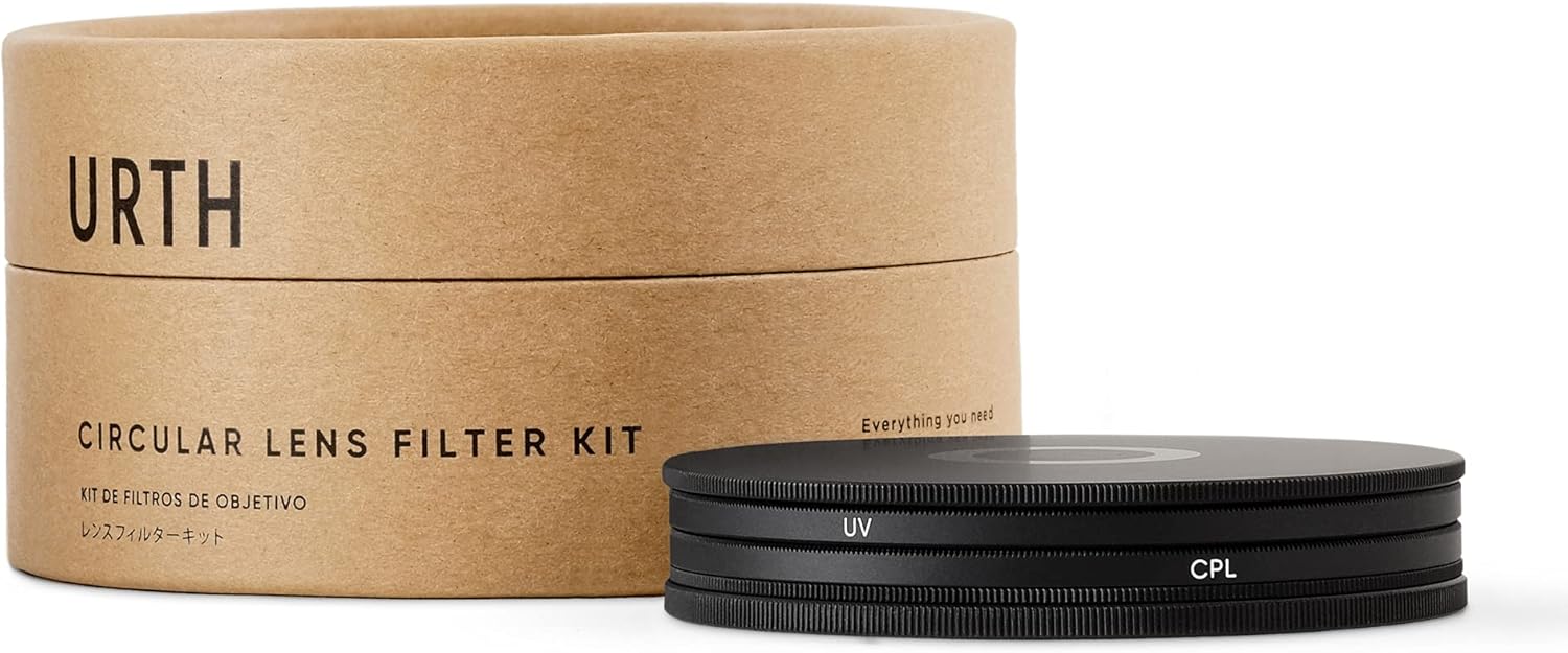 Urth 46mm UV + Circular Polarizing (CPL) Lens Filter Kit Pack of 2