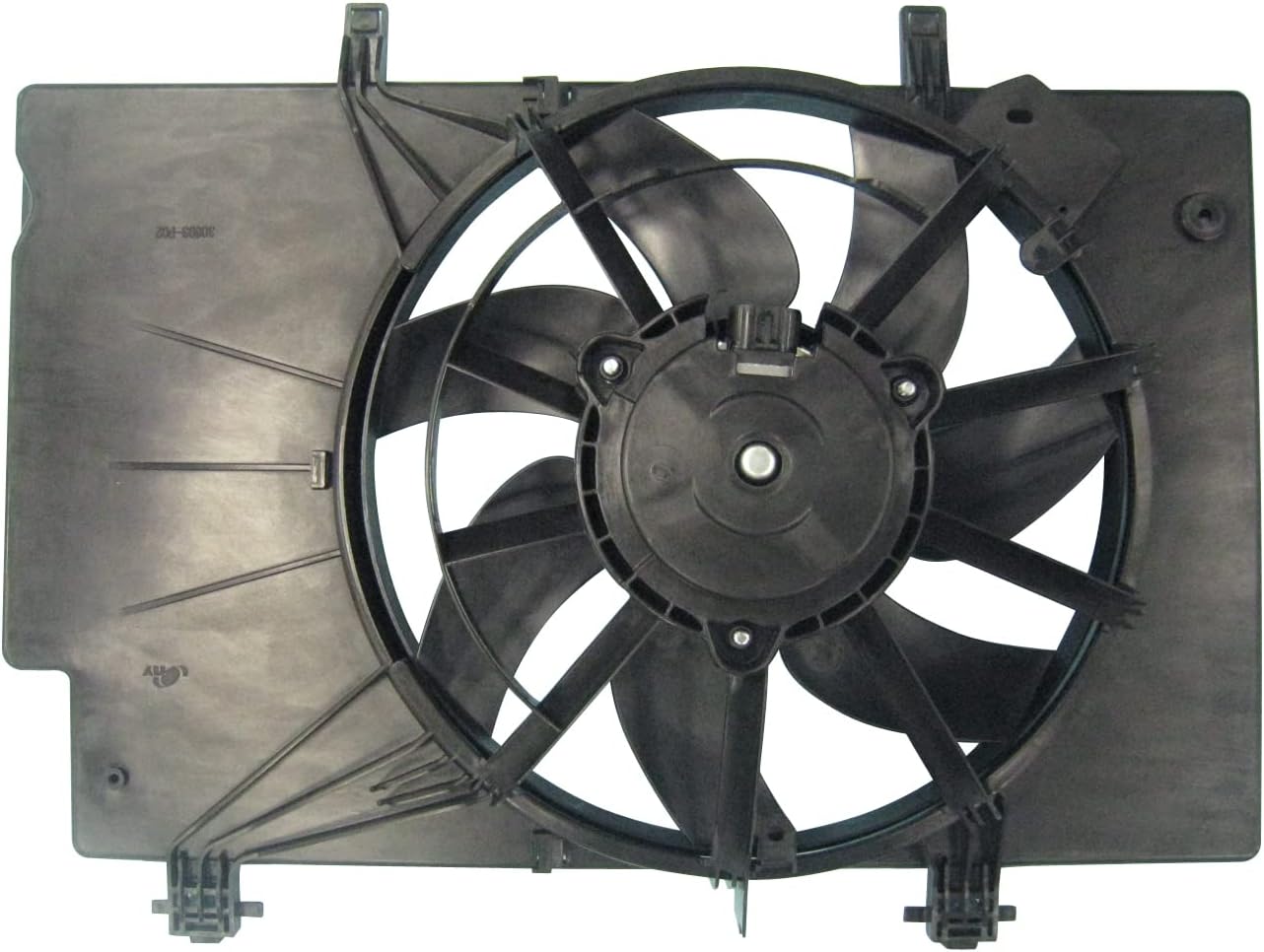 TYC 622500 Replacement Cooling Fan Assembly Compatible with Ford Fiesta Pack of 2