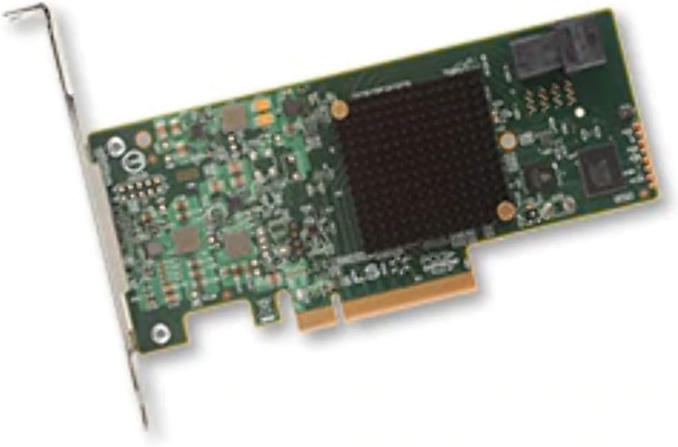 LSI MegaRAID SAS 9341-4i 4-Port 12Gb/s SATA+SAS PCI-Express 3.0 Full Height & Low Profile RAID Controller, Single