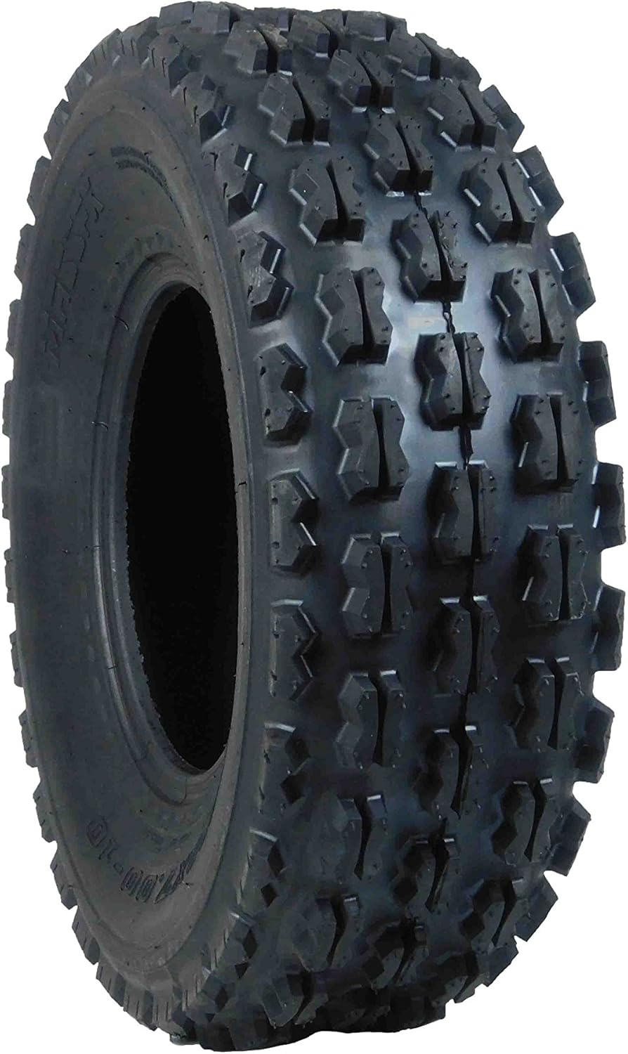 New MASSFX ATV Sport Quad Tires One front 22X7-10 4 Ply Tire For Yamaha Raptor Banshee Honda 400ex 450r 660 700 400 450 350 250 (One Front 22x7-10) Pack of 2