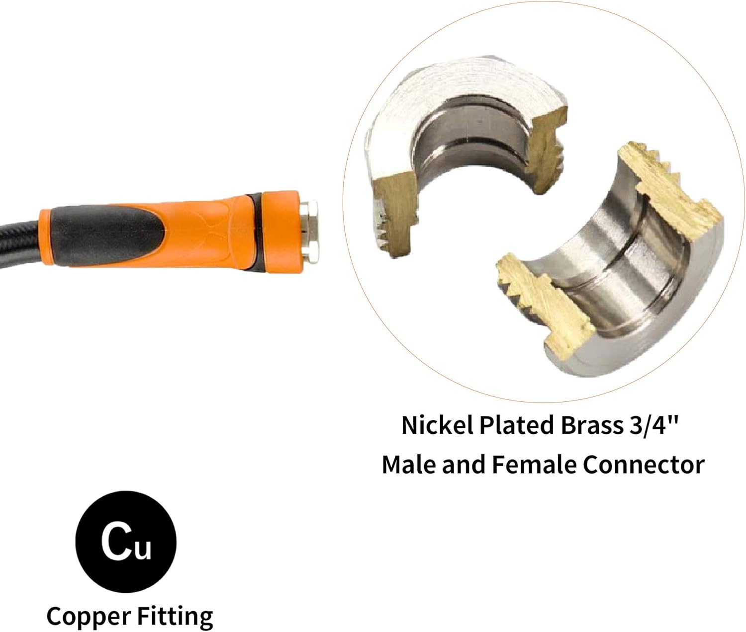 Giraffe Hybrid Garden Hose 5/8