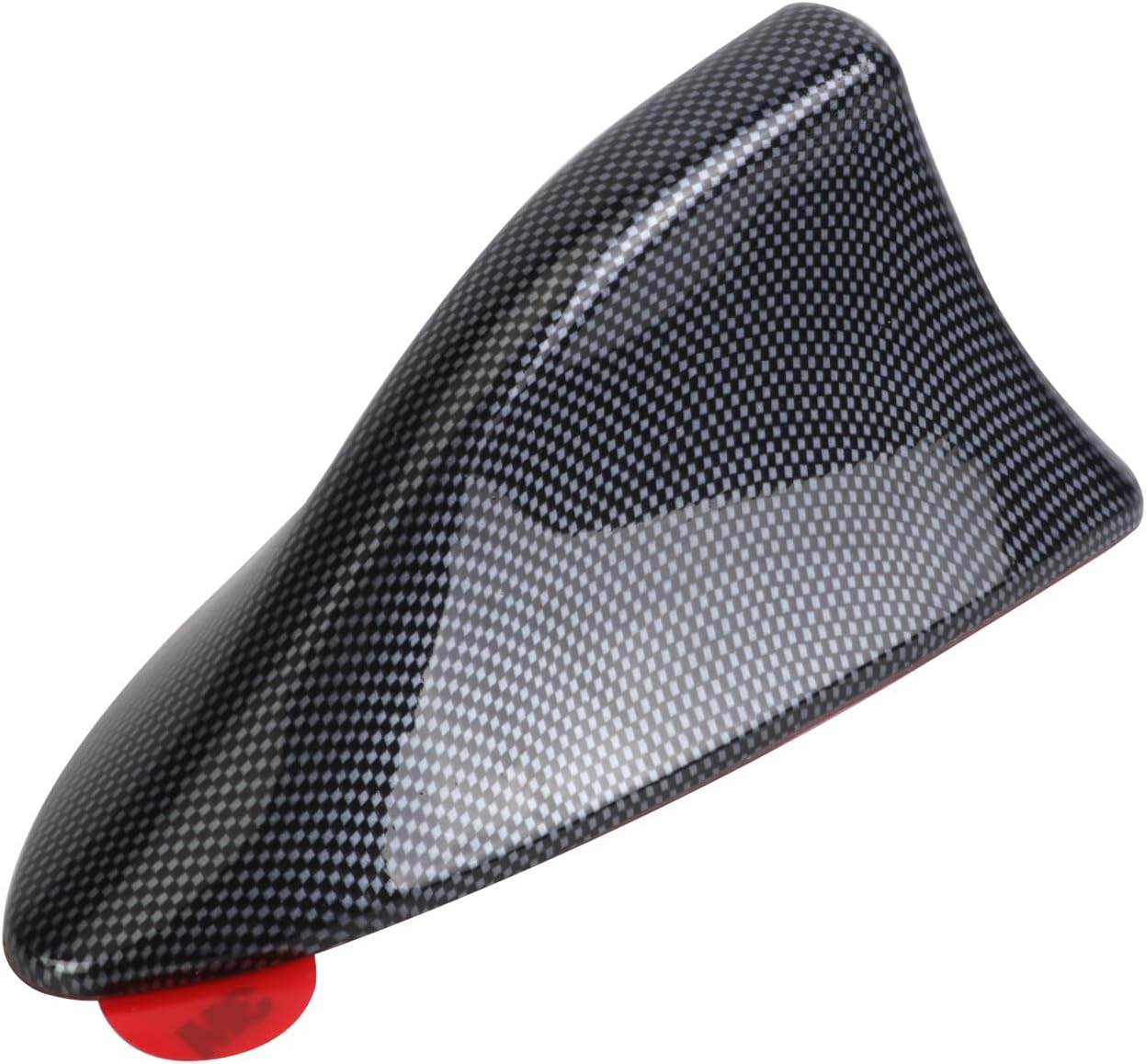 SONTIAN Carbon Fiber Car Shark Fin Antenna Cover Radio Signal Base for F22 F87 M2 F30 F35 F80 M3 G20 F32 F36 F82 M4 G30 G38 F90 M5 G11 G12 Black Universal Accessories Pack of 2