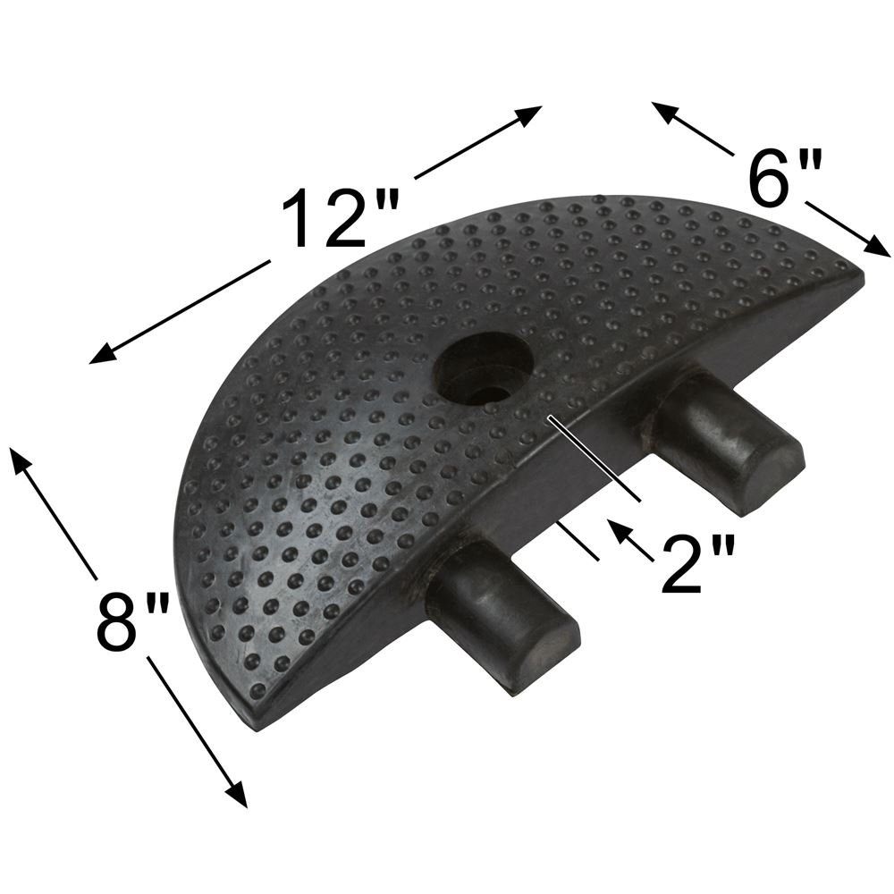 Rage Powersports Guardian DH-SP-26E Modular Speed Bump End Cap Pack of 2