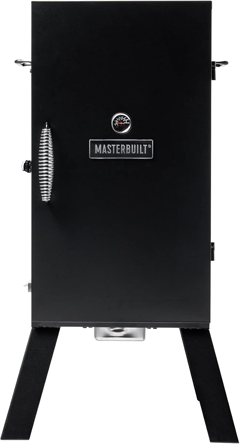 Masterbuilt MB20070210 Analog Electric Smoker with 3 Smoking Racks, 30 inch, Black