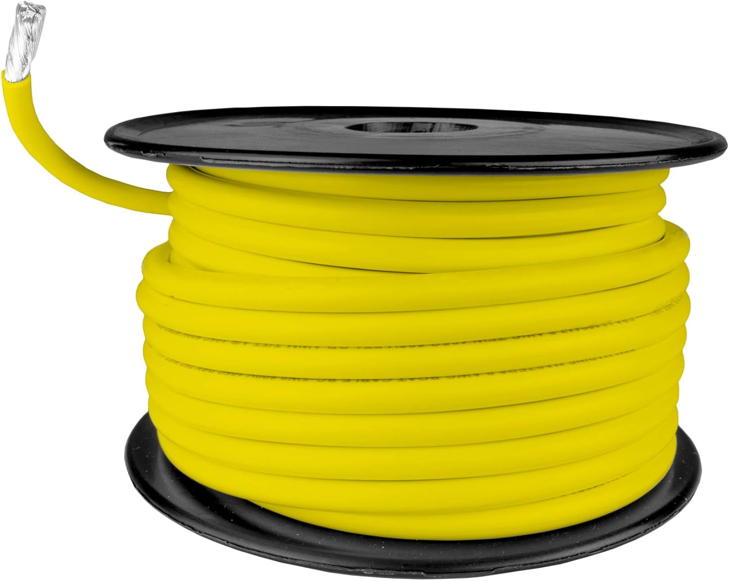 6 AWG UL Spec Reqd Marine Wire - Tinned Copper Boat Battery Cable - Available in Black Pack of 2