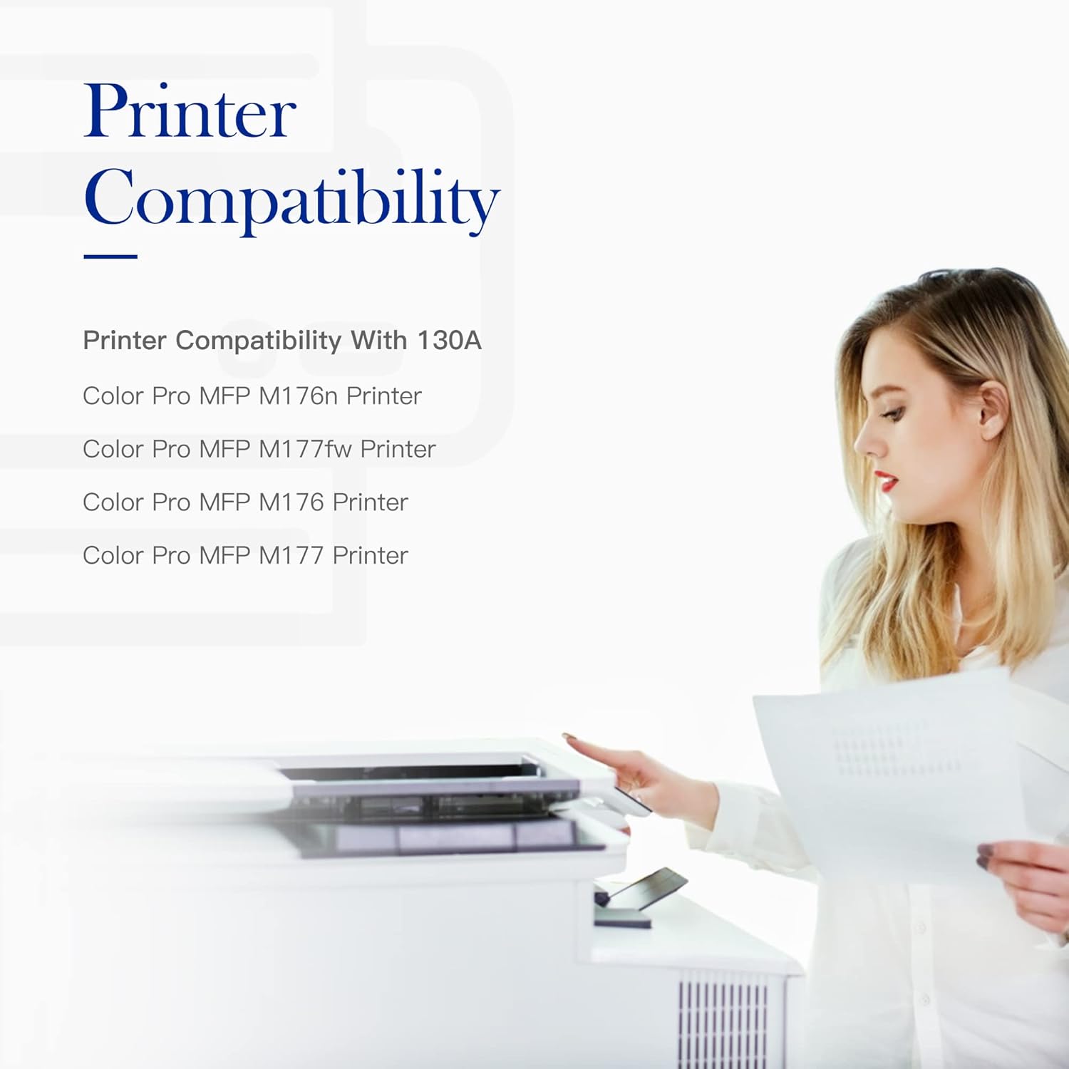 Valuetoner Remanufactured Toner Cartridge Replacement for HP 130A CF350A CF351A CF352A CF353A for Pro Color MFP M177fw M176n M177 M176 Printer (1 Black, 1 Cyan, 1 Magenta, 1 Yellow, 4 Pack) Pack of 2