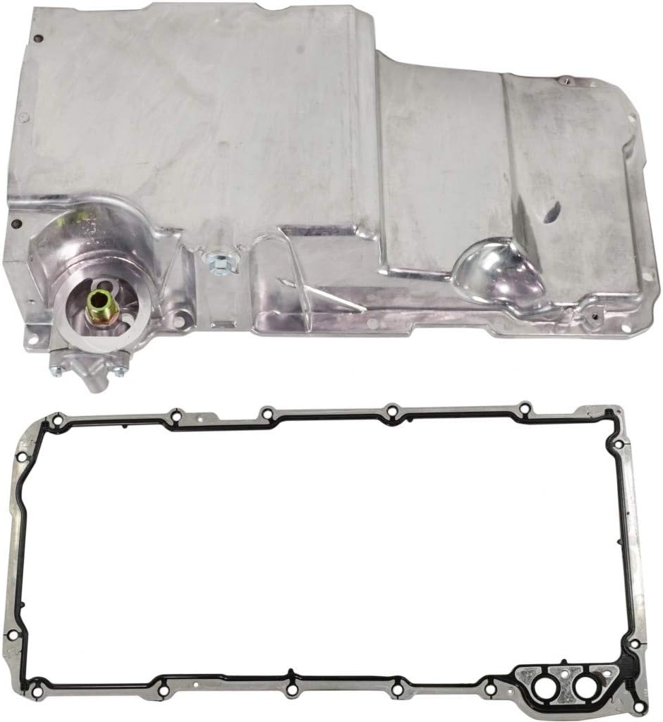 For Chevy Camaro Oil Pan 1998 99 00 01 2002 | Aluminum Material | 5 qts. CAPAcity | Center Sump Location 12628771 | 12558762 | 12598151 | 8125587620 | 8125981510 | 8126287710