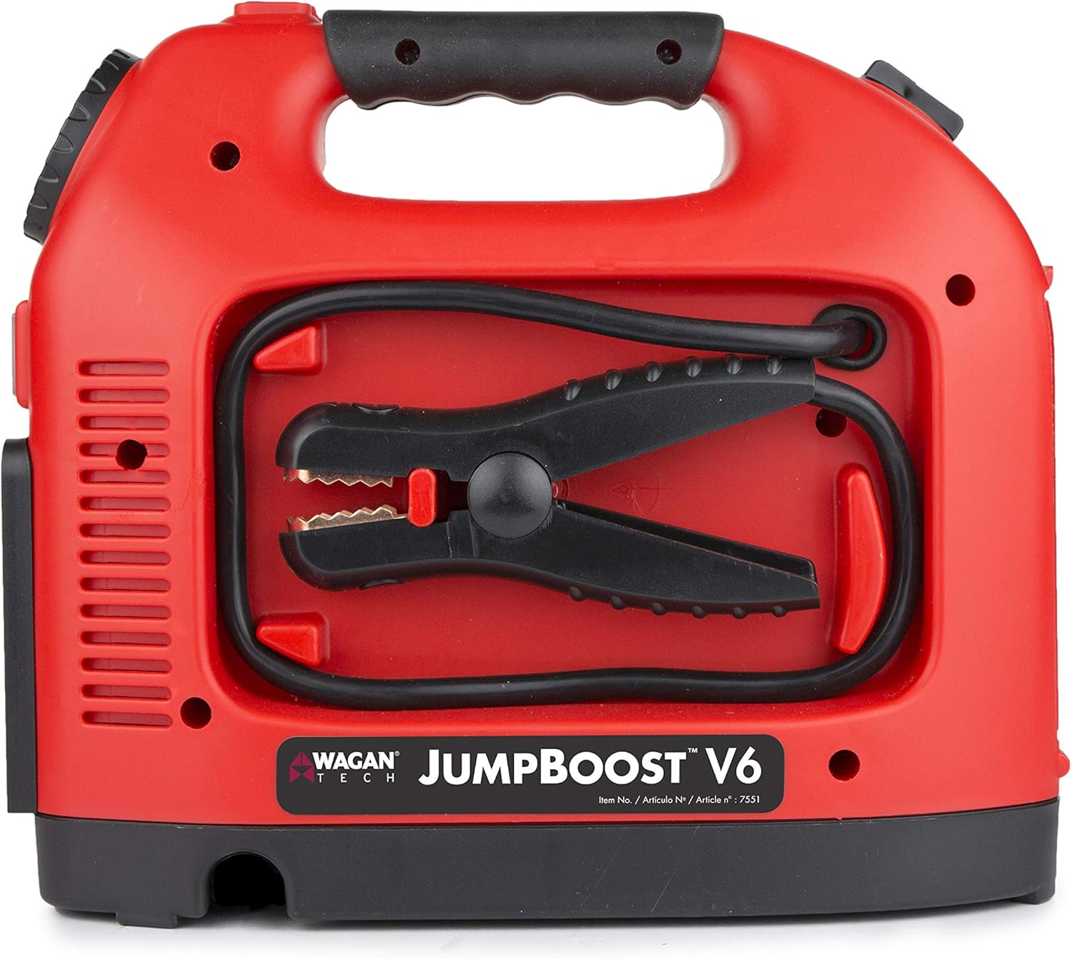 Wagan Tech 7551 JumpBoost V6 Jump Starter, Red Pack of 2