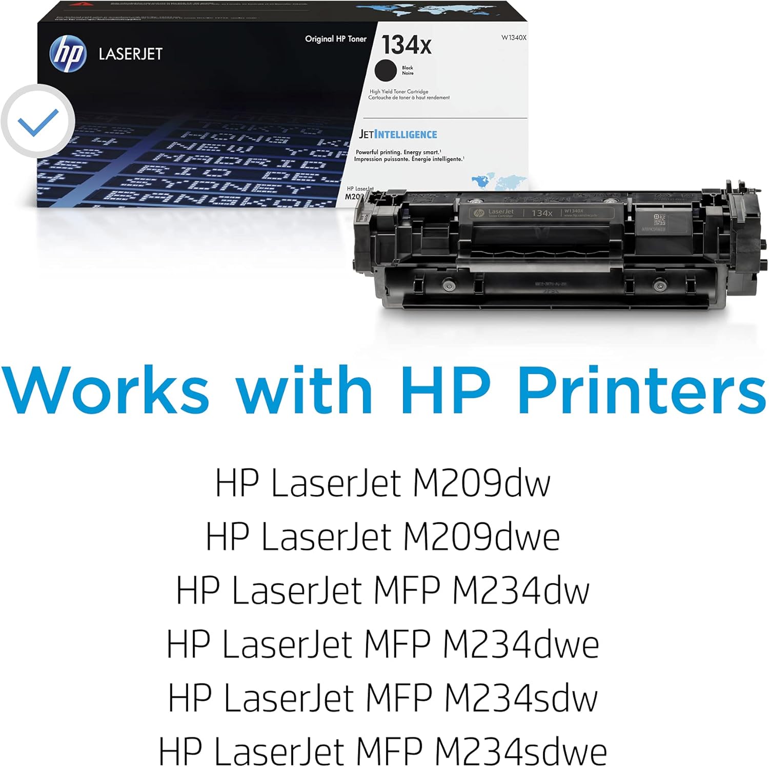 HP 134X | W1340X | Toner-Cartridge | Black | High Yield Pack of 2