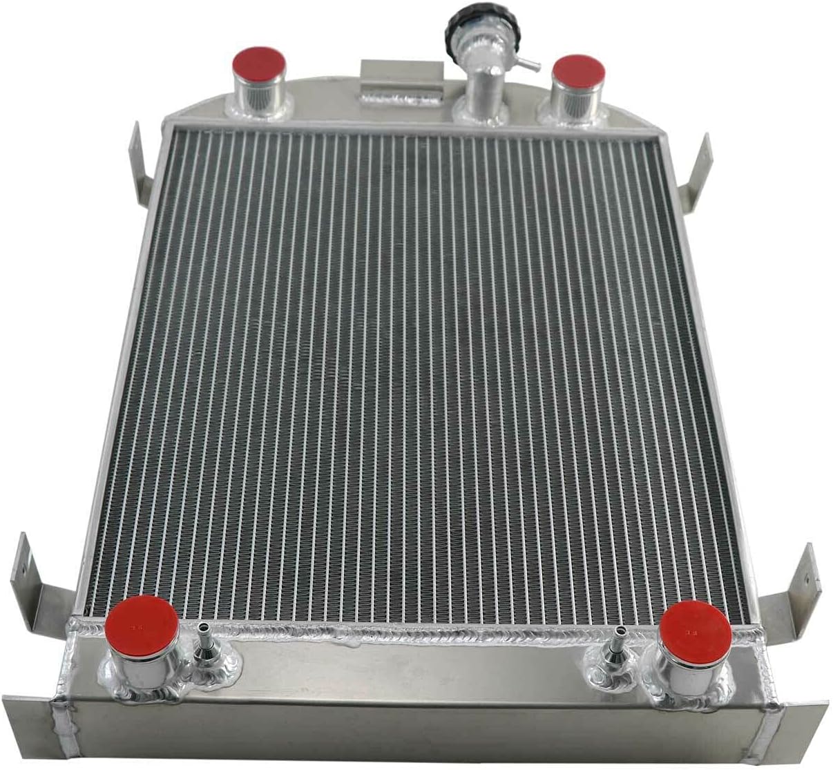 RadySpeed 4 Row Cooling Aluminum Radiator For 1932 Ford MODEL High Boy Model 3.3L FlatHead