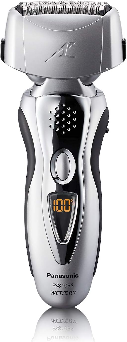 Panasonic Electric Shaver and Trimmer for Men ES8103S Arc3, Wet/Dry with 3 Nanotech Blades and Flexible Pivoting Head Pack of 2
