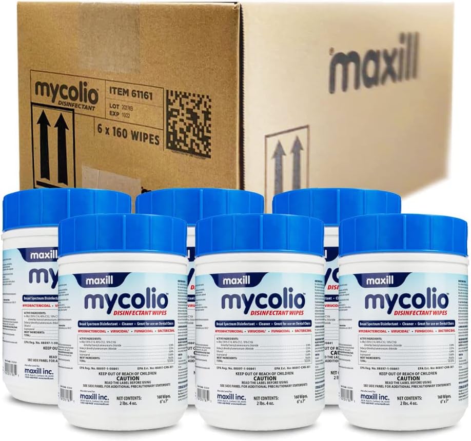 Mycolio Hospital Grade Disinfectant Wipes - 6
