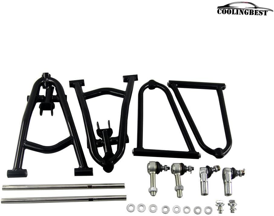 COOLINGBEST Adjustable Front A Arm +2+1 Wider Extend for Yamaha Raptor 700 YFM 700 (All Years)