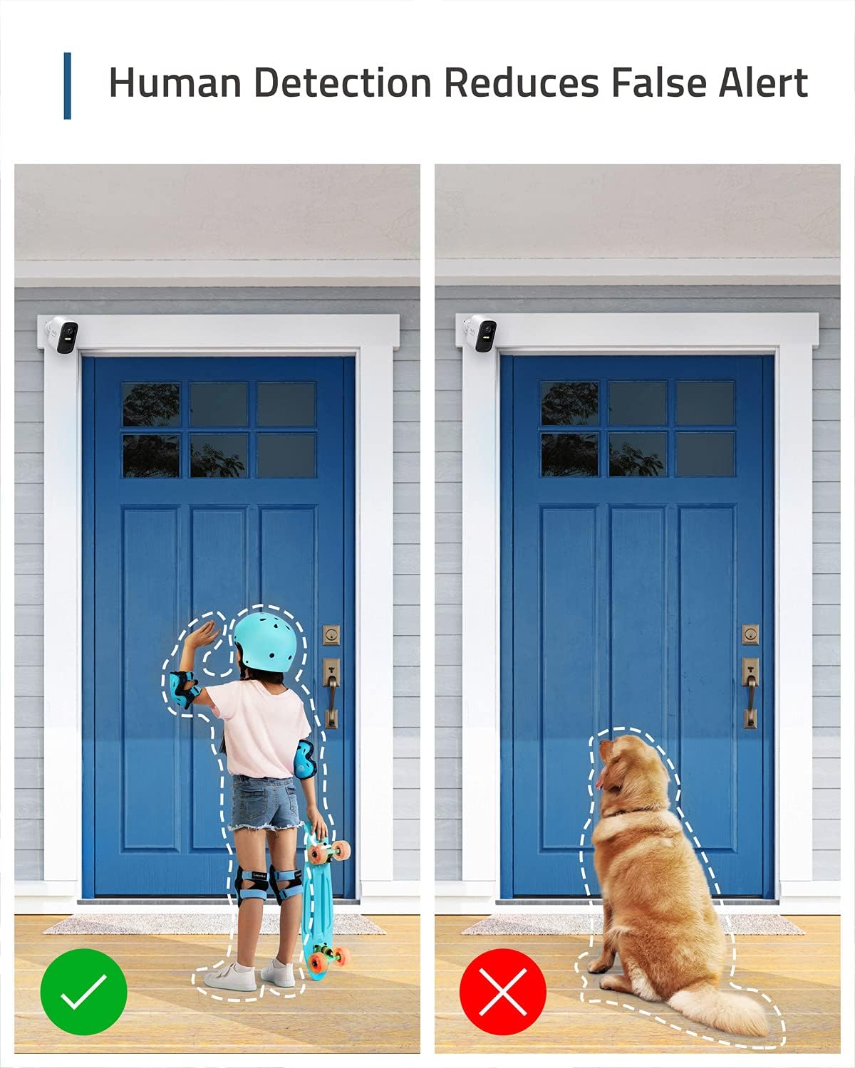 eufy Security, eufyCam 2C Pro 4-Cam Kit, Wireless Home Security System with 2K Resolution, HomeKit Compatibility, 180-Day Battery Life, IP67, Night Vision, and No Monthly Fee.