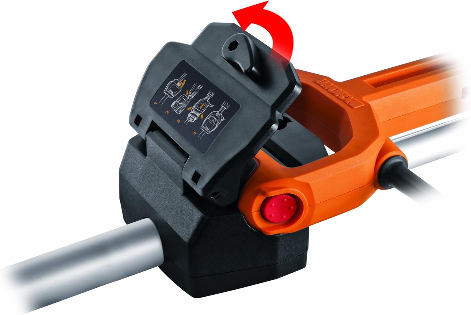 WORX WA0163 JawSaw 5' Extension Pole for WG307 & WG308 Electric Chainsaws Pack of 2